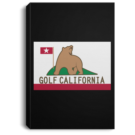 OPG Custom Design #14. Golf California. Portrait Canvas .75in Frame