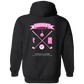 ZZZ#20 OPG Custom Design. 1st Annual Hackers Golf Tournament. Ladies Edition. Zip Up Hooded Sweatshirt