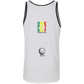 OPG Custom Design #22. One Putt / One Love Parody with Fan Art. Male Edition. 2 Tone Tank 100% Combed and Ringspun Cotton