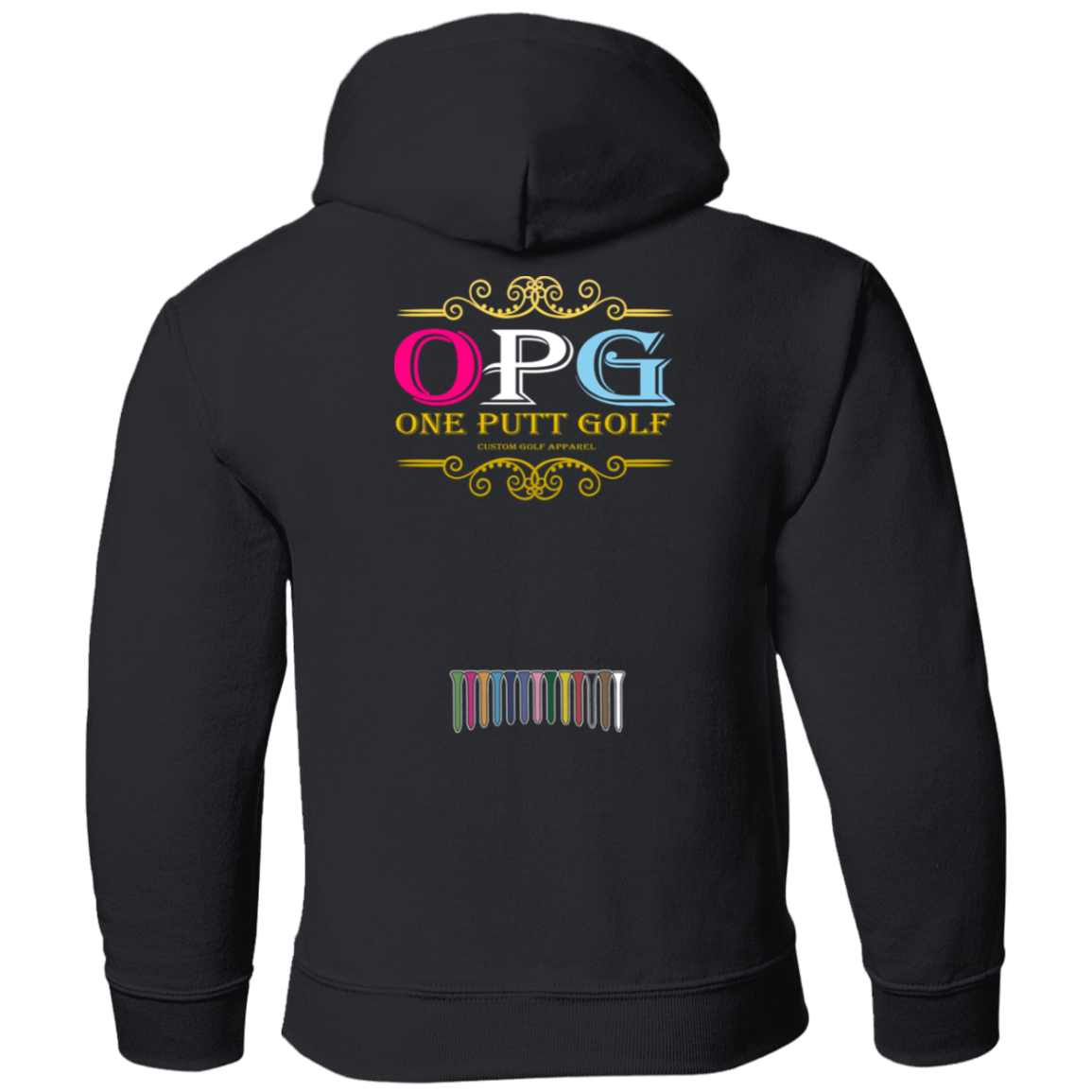 OPG Custom Design #6. Driveristee & Inclusion. Youth Pullover Hoodie