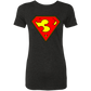 The GHOATS Custom Design. #38 Super 3. APA League. Ladies' Triblend T-Shirt