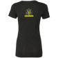 The GHOATS Custom Design. # 39 The Dark Side of Hustling. Ladies' Triblend T-Shirt