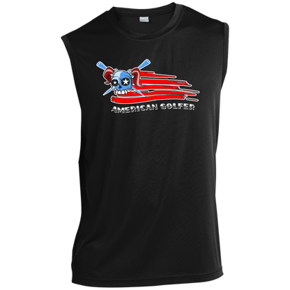 OPG Custom Design #12. American Golfer. Female Edition. Men’s Sleeveless