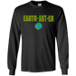 ArtichokeUSA Custom Design. EARTH-ART=EH. Youth LS T-Shirt