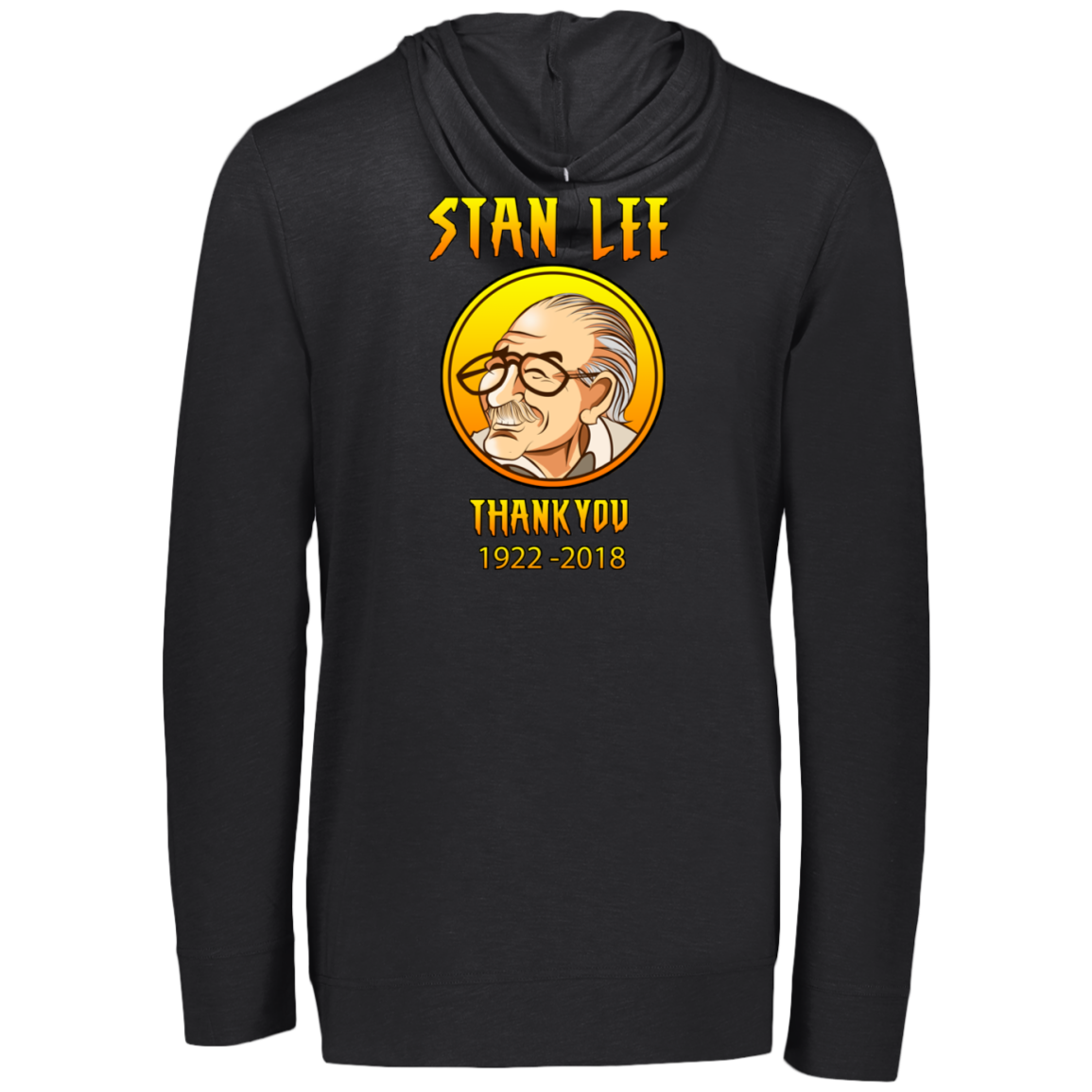 ArtichokeUSA Character and Font design. Stan Lee Thank You Fan Art. Let's Create Your Own Design Today. Eco Triblend T-Shirt Hoodie