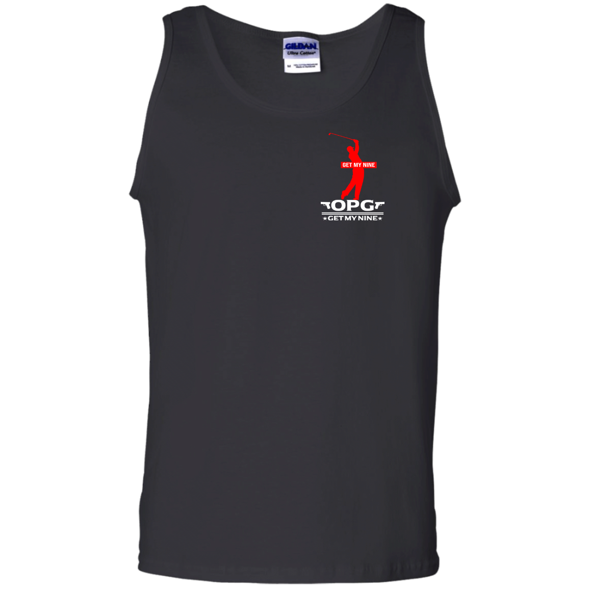 OPG Custom Design #16. Get My Nine. 100% Cotton Tank Top