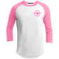 OPG Custom Artwork #1. Albatross. It's a golf thing. Youth 3/4 Raglan Sleeve Shirt