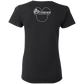 ArtichokeUSA Custom Design. Las Vegas Raiders & Mickey Mouse Mash Up. Fan Art. Parody.  Ladies' Basic 100% Cotton T-Shirt