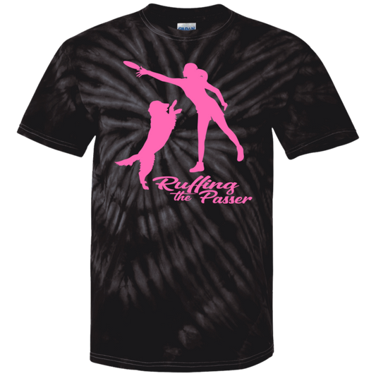 ArtichokeUSA Custom Design. Ruffing the Passer. Labrador Edition. Female Version. Youth Tie Dye T-Shirt