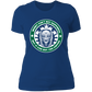 ArtichokeUSA Custom Design. Money Can't Buy Happiness But It Can Buy You Coffee. Ladies' Boyfriend T-Shirt