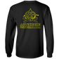 Artichoke Fight Gear Custom Design #9. EAT. SLEEP. JIU JITSU. REPEAT. 100% Cotton Long Sleeve