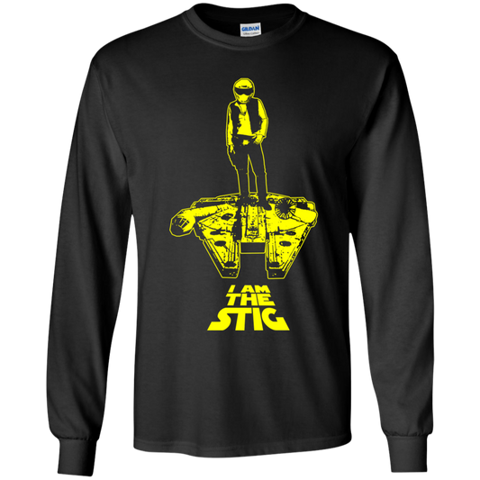 ArtichokeUSA Custom Design. I am the Stig. Han Solo / The Stig Fan Art. Youth LS T-Shirt