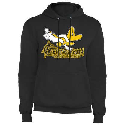 ArtichokeUSA Custom Design #54. Artichoke USArmbar. US Army Parody. Fleece Pullover Hoodie