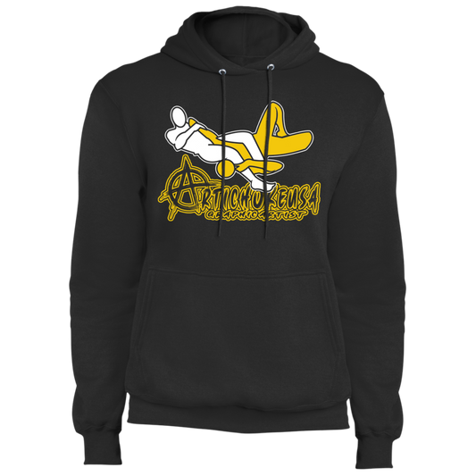 ArtichokeUSA Custom Design #54. Artichoke USArmbar. US Army Parody. Fleece Pullover Hoodie