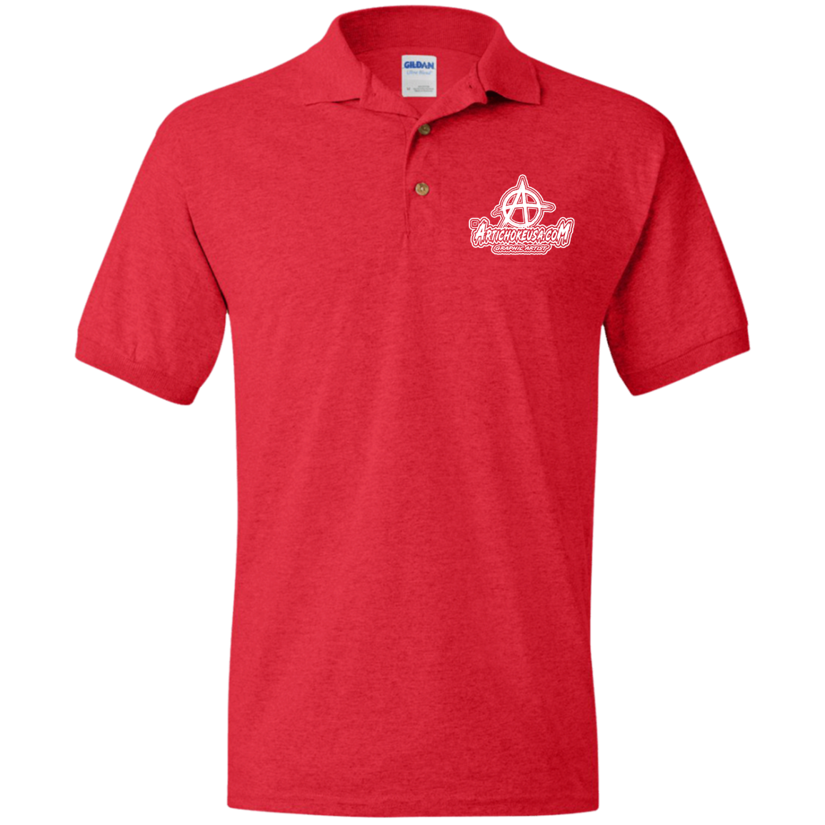 Embroidered Jersey Polo Shirt