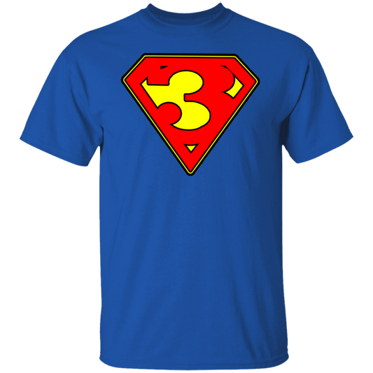 The GHOATS Custom Design. #38 Super 3. APA League. Basic Cotton T-Shirt