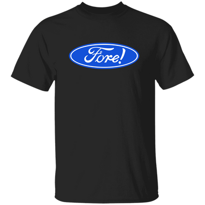 OPG Custom Design #11. Fore! Ford Parody. Youth 100% Cotton T-Shirt