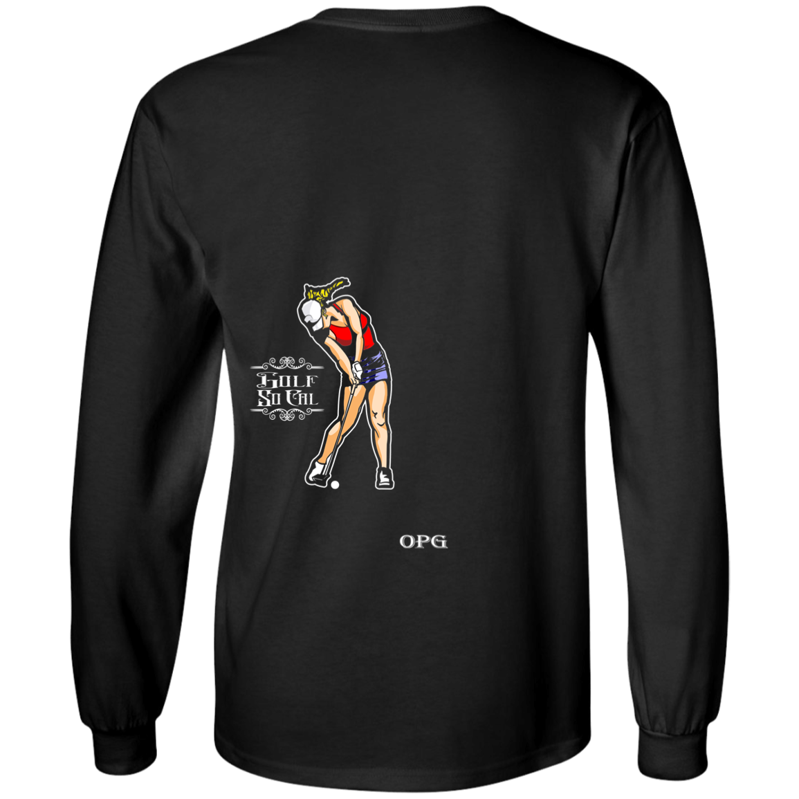 OPG Custom Design #9. Drive it. Chip it. One Putt Golf It. Golf So. Cal. Youth Long Sleeve T-Shirt