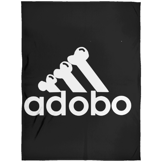 ArtichokeUSA Custom Design. Adobo. Adidas Parody. Arctic Fleece Blanket 60x80