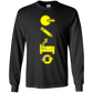 ArtichokeUSA Custom Design. Eat. Draw. Sleep. Repeat. Youth LS T-Shirt