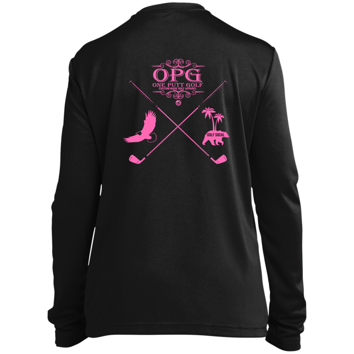 OPG Custom Design #8. Drive. Youth 100% Polyester Long Sleeve Tee
