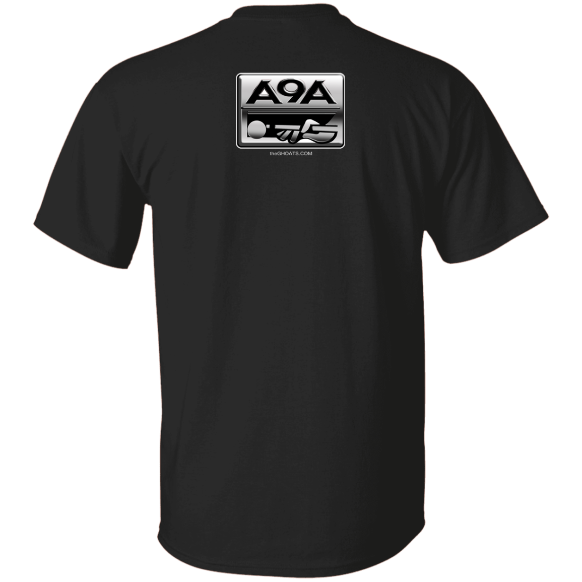 The GHOATS Custom Design. #3 POOL. APA Parody. 5.3 oz. T-Shirt