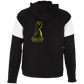 OPG Custom Design #19. GUCK FOLF. Men's Edition. Colorblock Fleece Hoodie