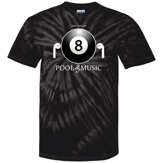 The GHOATS Custom Design. #19 Pool & Music. Youth Tie Dye T-Shirt