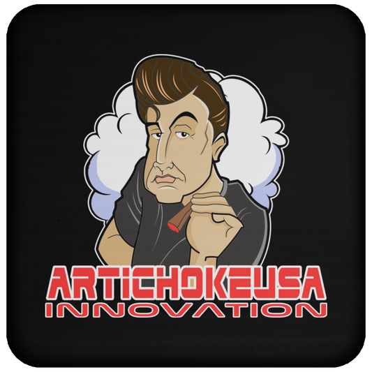ArtichokeUSA Custom Design. Innovation. Elon Musk Parody Fan Art. Coaster