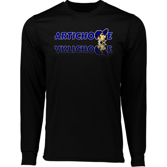 ZZ#20 ArtichokeUSA Characters and Fonts. "Clem" Let’s Create Your Own Design Today. Long Sleeve Moisture-Wicking Tee