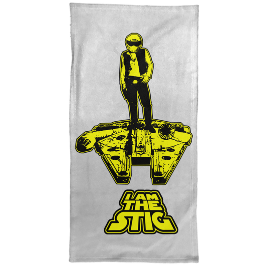 ArtichokeUSA Custom Design. I am the Stig. Han Solo / The Stig Fan Art. Towel - 15x30