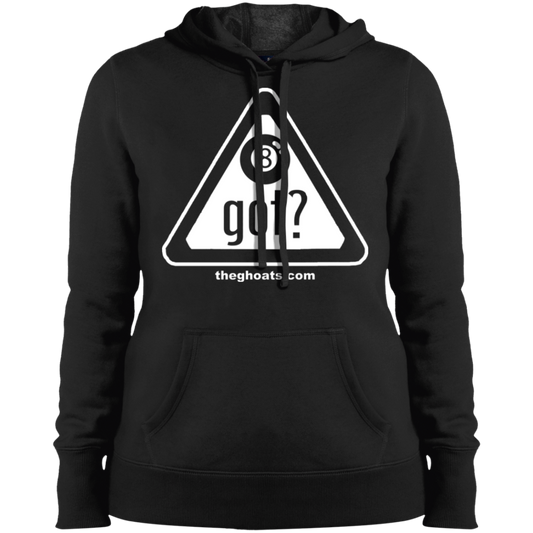 The GHOATS Custom Design. #40 Got Game? / Guess Not. Ladies' Pullover Hoodie