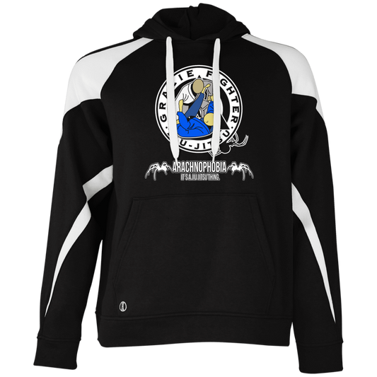 Artichoke Fight Gear Custom Design #1. Arachnophobia. Spider Guard. It's A Jiu Jitsu Thing. 2 Tone Hoodie