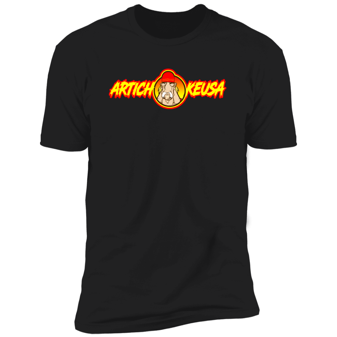 ArtichokeUSA Character and Font Design. Let’s Create Your Own Design Today. Fan Art. The Hulkster. Men's Premium Short Sleeve T-Shirt