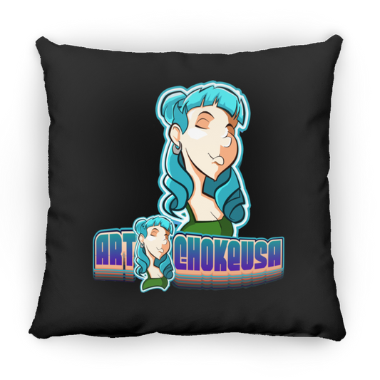 ArtichokeUSA Characters and Fonts. "Shelly" Let’s Create Your Own Design Today. Large Square Pillow