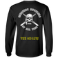 The GHOATS Custom Design. #4 Motorcycle Club Style. Ver 1/2. Long Sleeve Cotton T-Shirt