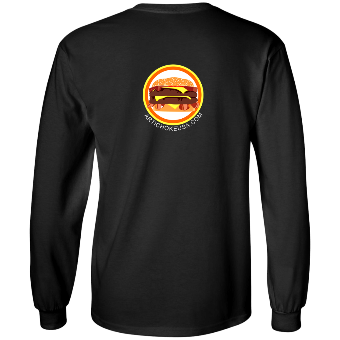 ArtichokeUSA Custom Design. Best Friends Forever. Bacon Cheese Burger. Youth LS T-Shirt