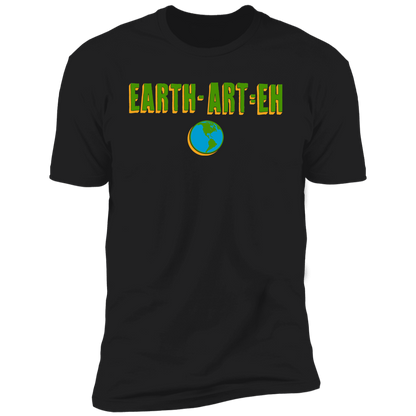 ArtichokeUSA Custom Design. EARTH-ART=EH. Ultra Soft Cotton T-Shirt