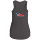 OPG Custom Design #12. American Golfer. Female Edition. Ladies' Perfect Tri Racerback Tank