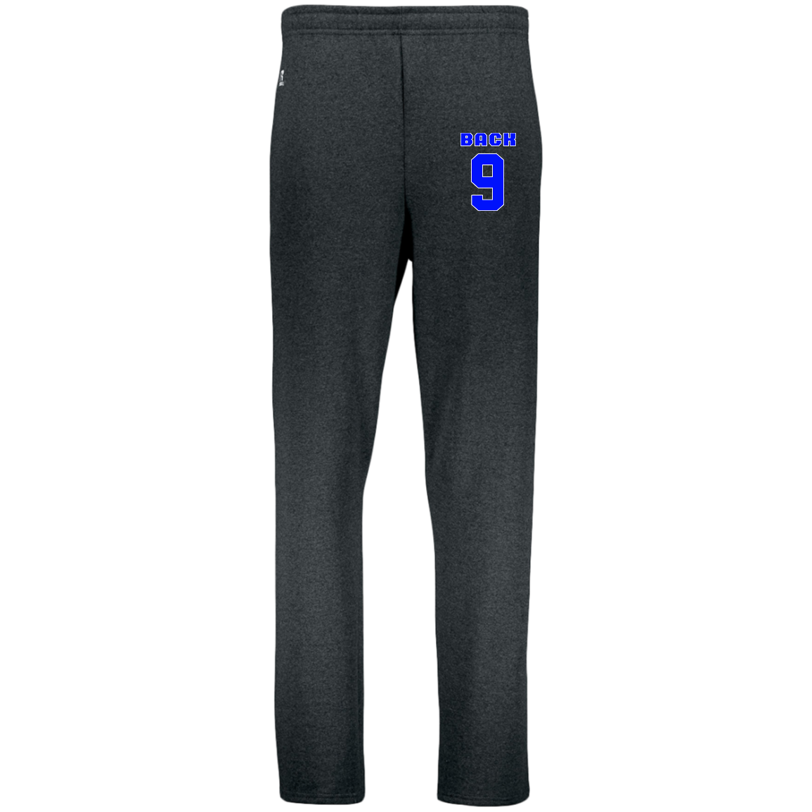 OPG Custom Design #17. Back 9. Dri-Power Open Bottom Pocket Sweatpants