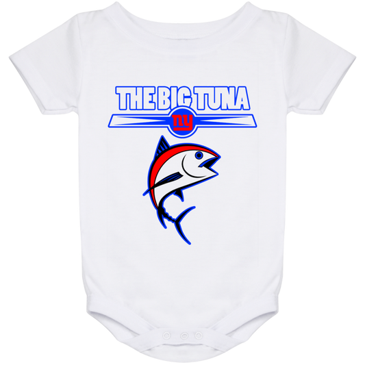 ArtichokeUSA Custom Design. The Big Tuna. Bill Parcell Tribute. NY Giants Fan Art. Baby Onesie 24 Month