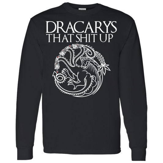 ArtichokeUSA Custom Design #16. Dracarys That Shit Up. Game of Thrones Fan Art. 100% Cotton Jersey Knit T-Shirt