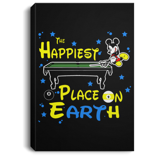The GHOATS custom design #14. The Happiest Place On Earth. Fan Art. Portrait Canvas .75in Frame