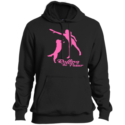 ArtichokeUSA Custom Design. Ruffing the Passer. Labrador Edition. Female Version. Tall Pullover Hoodie