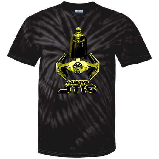 ArtichokeUSA Custom Design. I am the Stig. Vader/ The Stig Fan Art. 100% Cotton Tie Dye T-Shirt