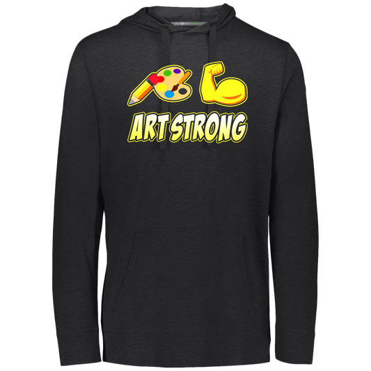 ArtichokeUSA Custom Design. Art Strong. Eco Triblend T-Shirt Hoodie