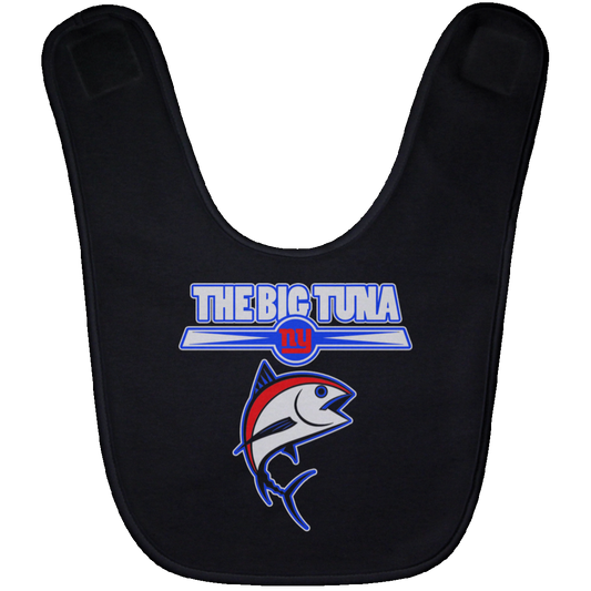 ArtichokeUSA Custom Design. The Big Tuna. Bill Parcell Tribute. NY Giants Fan Art. Baby Bib