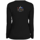 ZZZ#06 OPG Custom Design. DRIVER-SITEE & INCLUSION. Ladies' Moisture-Wicking Long Sleeve V-Neck Tee