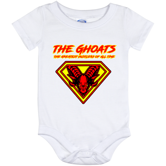 The GHOATS custom design. #0 Front and Back Design. Baby Onesie 12 Month