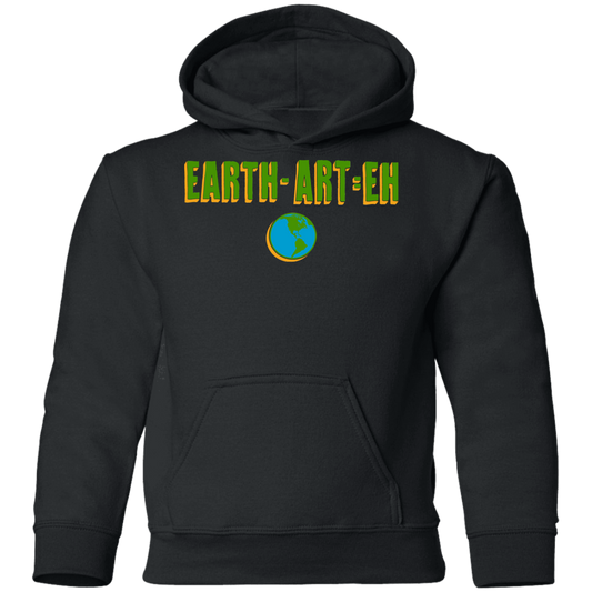 ArtichokeUSA Custom Design. EARTH-ART=EH. Youth Pullover Hoodie